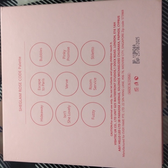 Sheglam Rose Code Eyeshadow Palette - Picture 4 of 4